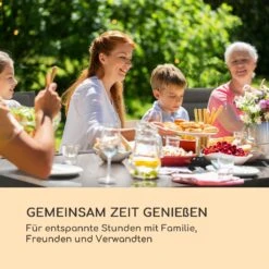 Torremolinos Gartenstühle 2 St. Aluminium ComfortMesh Dunkelgrau -Outdoor Grills Store 10033404 de 0007 logo