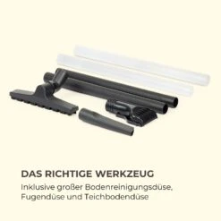 Lakeside Power Teichsauger Schlammsauger 1400W 18kPa 35l Tank Grau -Outdoor Grills Store 10033424 de 0009 logo