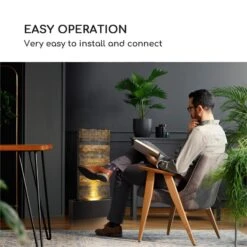 Raincastle Gartenbrunnen 12 LEDs 8W IPX8 Indoor & Outdoor -Outdoor Grills Store 10033428 yy 0005 logo Blumfeldt Raincastle Gartenbrunnen 12 LEDs