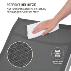 Beverly Wood Sonnenliege Schaukelstuhl Aluminium Grau -Outdoor Grills Store 10033454 de 0004 logo