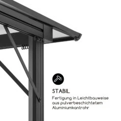 Pantheon Solid Sky Pavillon Mit Dach 3x3m Polycarbonat Aluminium -Outdoor Grills Store 10033455 de 0005 logo