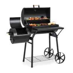 Beef Brisket Smoker Grill Holzkohlegrill/Smoker Edelstahl-Grill Mobil