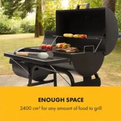 Beef Brisket Smoker Grill Holzkohlegrill/Smoker Edelstahl-Grill Mobil 12 Beef Brisket Smoker Grill Holzkohlegrill/Smoker Edelstahl-Grill Mobil -Outdoor Grills Store 10033460 yy 0004 logo Klarstein Beef Brisket Smoker Grill schwarz