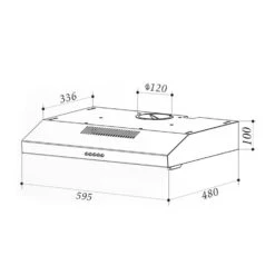 Contempo Unterbau-Dunstabzugshaube 60cm 175m³/h LED Edelstahl Acryl -Outdoor Grills Store 10033470 yy 0010 logo Klarstein Contempo Unterbau Dunstabzugshaube reedit