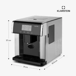 Eiszeit Eiswürfelmaschine Edelstahl 3 Eiswürfelgrößen Silber 13 Eiszeit Eiswürfelmaschine Edelstahl 3 Eiswürfelgrößen Silber -Outdoor Grills Store 10033478 yy 0011 dimensions