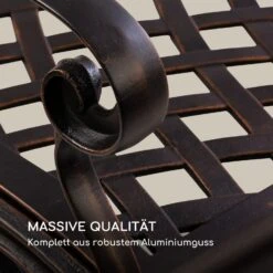 Pozzilli AN Gartenbank Aluminiumguss Witterungsbeständig Antik-kupfer 10 Pozzilli AN Gartenbank Aluminiumguss Witterungsbeständig Antik-kupfer -Outdoor Grills Store 10033488 de 0003 logo