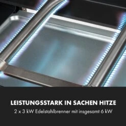 Gazooka 2.0T Gas BBQ Grill 2x3kW Brenner Edelstahl 14 Gazooka 2.0T Gas BBQ Grill 2x3kW Brenner Edelstahl -Outdoor Grills Store 10033532 de 0004 logo