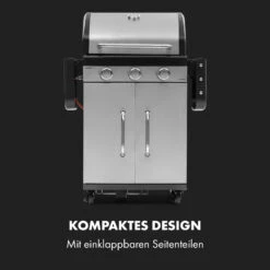 Gazooka 3.0T BBQ Grill 3x3kW Brenner 4 Rollen Edelstahl -Outdoor Grills Store 10033533 de 0003 logo