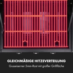 Gazooka 3.0T BBQ Grill 3x3kW Brenner 4 Rollen Edelstahl -Outdoor Grills Store 10033533 de 0006 logo