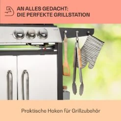 Tomahawk 3.1 S Gasgrill 3x3,6kW Brenner+2,7 KW 60x45cm Grill Edelstahl 14 Tomahawk 3.1 S Gasgrill 3x3,6kW Brenner+2,7 KW 60x45cm Grill Edelstahl -Outdoor Grills Store 10033567 de 0007 usp