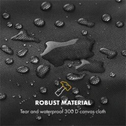 Tomahawk 3.1 S Wetterschutzhaube 300D Canvas 30/70% PE/PVC Schwarz -Outdoor Grills Store 10033569 yy 0003 logo Klarstein Tomahawk S Wetterschutzhaube schwarz