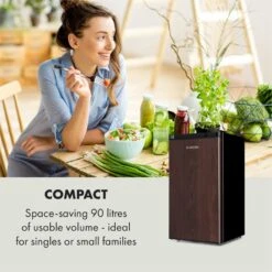Feldberg Kühlschrank A+ 90 Liter MirageCool Concept Holzdesign Schwarz 15 Feldberg Kühlschrank A+ 90 Liter MirageCool Concept Holzdesign Schwarz -Outdoor Grills Store 10033594 uk 0006 logo Klarstein Feldberg Kuehlschrank Holzdesign schwarz