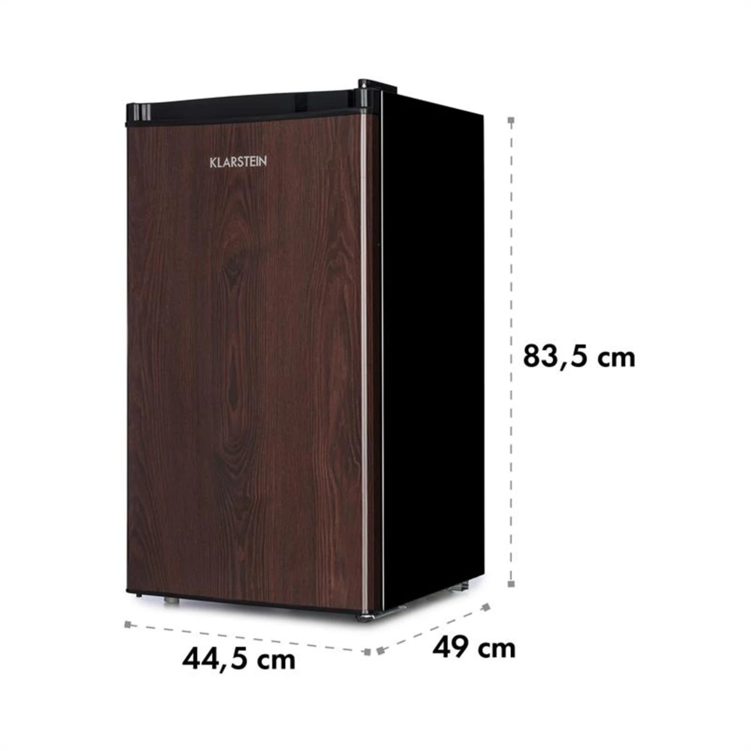 Feldberg Kühlschrank A+ 90 Liter MirageCool Concept Holzdesign Schwarz 9 Feldberg Kühlschrank A+ 90 Liter MirageCool Concept Holzdesign Schwarz – Bild 9