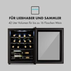 Shiraz 16 Uno Weinkühlschrank 42l Touch-Bedienfeld 131W 5-18°C -Outdoor Grills Store 10033622 de 0004 logo