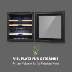 Vinsider 36 Weinkühlschrank 2 Kühlzonen 5-22°C 85l Edelstahl -Outdoor Grills Store 10033682 de 0004 logo