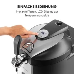 Beerkules Bierzapfanlage 5l Fässer Kompressor 120W Cooling: 4h -Outdoor Grills Store 10033689 de 0007 logo