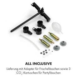 Beerkules Bierzapfanlage 5l Fässer Kompressor 120W Cooling: 4h -Outdoor Grills Store 10033689 de 0009 logo