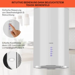 Beretta Inselabzugshaube Ø35cm Ab-/Umluft 650m³/h LED Edelstahl -Outdoor Grills Store 10033719 de 0004 usp