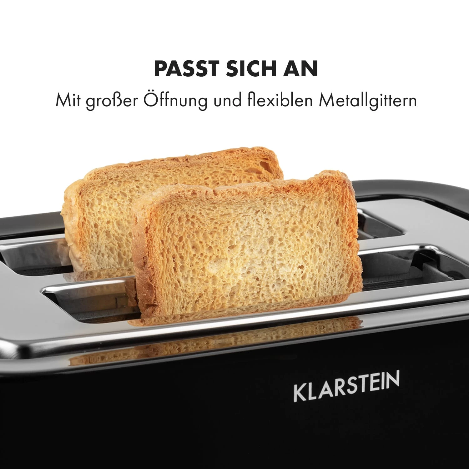 Arabica Toaster 920W LED-Display Touch-Bedienfeld Edelstahl 7 Arabica Toaster 920W LED-Display Touch-Bedienfeld Edelstahl – Bild 7