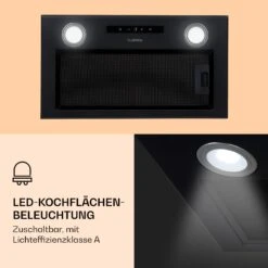 Paolo Dunstabzugshaube Einbau 52 Cm EEK: A 593 M³/h LED Touch -Outdoor Grills Store 10033750 de 0003 logo