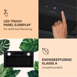 Paolo Dunstabzugshaube Einbau 52 Cm EEK: A 593 M³/h LED Touch -Outdoor Grills Store 10033750 de 0005 logo