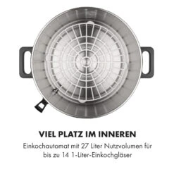 Lady Marmalade Einkochautomat Getränkespender 27L 100°C 12h Edelstahl 17 Lady Marmalade Einkochautomat Getränkespender 27L 100°C 12h Edelstahl -Outdoor Grills Store 10033825 de 0008 logo