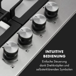 Ignito 4 Zonen Gaskochfeld 4-flammig Sabaf-Brenner Edelstahl Silber -Outdoor Grills Store 10034110 de 0004 logo