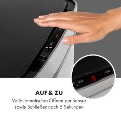 Touchless Müllsammler Sensor 72L 4 Behälter ABS PP Edelstahl Gebürstet -Outdoor Grills Store 10034128 de 0007 logo