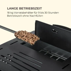 Energiewende Pelletofen 5/10 KW 5 Stufen Timer 18kg 250m³ Fernbedienung Schwarz 15 Energiewende Pelletofen 5/10 KW 5 Stufen Timer 18kg 250m³ Fernbedienung Schwarz -Outdoor Grills Store 10034153 de 0006 logo
