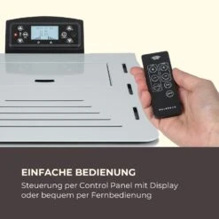 Energiewende Pelletofen 5/10 KW 5 Stufen Timer 18kg 250m³ Fernbedienung Grau -Outdoor Grills Store 10034181 de 0003 logo