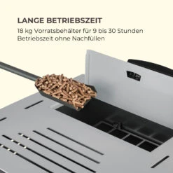 Energiewende Pelletofen 5/10 KW 5 Stufen Timer 18kg 250m³ Fernbedienung Grau -Outdoor Grills Store 10034181 de 0006 logo