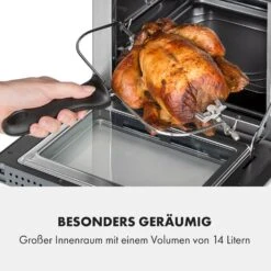 AeroVital Cube Chef Heißluftfritteuse 1700 W 14 Liter 16 Programme Ober- Und Unterhitze -Outdoor Grills Store 10034217 de 0004 logo