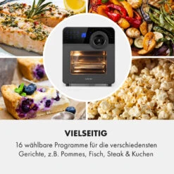 AeroVital Cube Chef Heißluftfritteuse 1700 W 14 Liter 16 Programme Ober- Und Unterhitze -Outdoor Grills Store 10034217 de 0006 logo