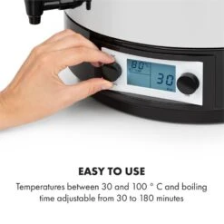 KonfiStar 60 Digital Einkocher Getränkespender 2500W 60L 100°C 180min 10 KonfiStar 60 Digital Einkocher Getränkespender 2500W 60L 100°C 180min -Outdoor Grills Store 10034241 yy 0004 logo Digital Food Preserver 60L