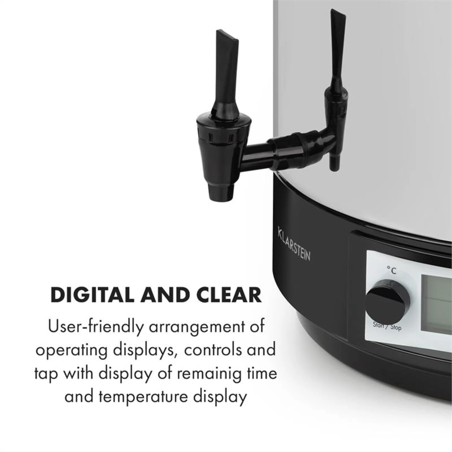 KonfiStar 60 Digital Einkocher Getränkespender 2500W 60L 100°C 180min 5 KonfiStar 60 Digital Einkocher Getränkespender 2500W 60L 100°C 180min – Bild 5