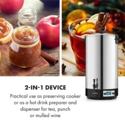 KonfiStar 60 Digital Einkocher Getränkespender 2500W 60L 100°C 180min 13 KonfiStar 60 Digital Einkocher Getränkespender 2500W 60L 100°C 180min -Outdoor Grills Store 10034241 yy 0007 logo Digital Food Preserver 60L