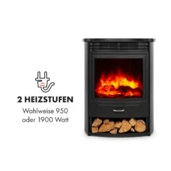 Bormio S Elektrischer Kamin 950/1900W Thermostat Wochentimer -Outdoor Grills Store 10034249 de 0004 logo