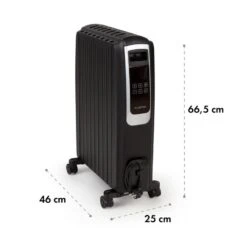 Thermaxx Noir Ölradiator 2500W 10-30° C 24h-Timer Fernbedienung 15 Thermaxx Noir Ölradiator 2500W 10-30° C 24h-Timer Fernbedienung -Outdoor Grills Store 10034253 yy 0008 logo Klarstein Thermaxx Noir oelradiator schwarz