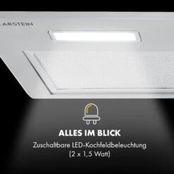 Simplica Dunstabzugshaube Einbau 70cm Abluft: 400 M³/h LED Edelstahl 13 Simplica Dunstabzugshaube Einbau 70cm Abluft: 400 M³/h LED Edelstahl -Outdoor Grills Store 10034256 de 0005 logo