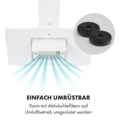 Sofia 90 Dunstabzugshaube Kopffrei 300 M³/h Touch-Control Glasfront -Outdoor Grills Store 10034261 de 0006 logo