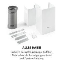 Sofia 90 Dunstabzugshaube Kopffrei 300 M³/h Touch-Control Glasfront -Outdoor Grills Store 10034261 de 0008 logo