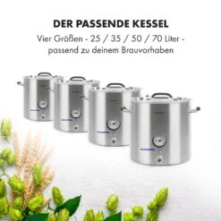 Brauheld Pur 25 Maischekessel 25 Liter Ohne Heizelement Edelstahl -Outdoor Grills Store 10034266 de 0007 logo