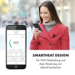 Bornholm Smart Konvektions-Heizgerät | 2000 W | SmartHeat Design: WiFi-Verbindung | LED-Display | 24-h-Timer | 2 Heizstufen: 1000 / 2000 W | IP24: Spritzwassergeschützt | Fernbedienung | Standgerät 16 Bornholm Smart Konvektions-Heizgerät | 2000 W | SmartHeat Design: WiFi-Verbindung | LED-Display | 24-h-Timer | 2 Heizstufen: 1000 / 2000 W | IP24: Spritzwassergeschützt | Fernbedienung | Standgerät -Outdoor Grills Store 10034391 de 0008 logo