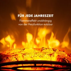 Bergamo Elektrischer Kamin 900/1800W Thermostat Holzoptik -Outdoor Grills Store 10034397 de 0006 logo