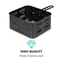 AeroVital Cube Chef Heißluftfritteuse Frittierkorb Zubehör Edelstahl 8 AeroVital Cube Chef Heißluftfritteuse Frittierkorb Zubehör Edelstahl -Outdoor Grills Store 10034407 yy 0004 logo Klarstein AeroVital Cube Chef Frittierkorb