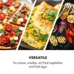 AeroVital Cube Chef Pizzateller Hoher Grilleinsatz Zubehör Edelstahl -Outdoor Grills Store 10034411 yy 0003 logo Klarstein AeroVital Cube Chef Pizzateller