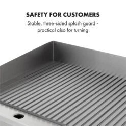 Grillmeile 3000R Elektrogrill 3000W Platte 54,5x35cm Geriffelt -Outdoor Grills Store 10034449 yy 0006 logo Klarstein Grillmeile 3000R Pro Grill geriffelt