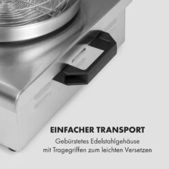 Wurstfabrik 450 Hot Dog Maker 450W 5L 30-100°C Glas Edelstahl 14 Wurstfabrik 450 Hot Dog Maker 450W 5L 30-100°C Glas Edelstahl -Outdoor Grills Store 10034450 de 0006 logo