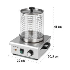 Wurstfabrik 450 Hot Dog Maker 450W 5L 30-100°C Glas Edelstahl 17 Wurstfabrik 450 Hot Dog Maker 450W 5L 30-100°C Glas Edelstahl -Outdoor Grills Store 10034450 yy 0009 logo