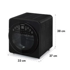 AeroVital Easy Touch Heißluftfritteuse 1700W 14l Timer 16 Programme Schwarz -Outdoor Grills Store 10034452 yy 0008 logo Klarstein AeroVital easy touch Fritteuse schwarz